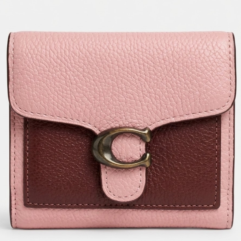 Coach Color Block Tabby Wallet EUC